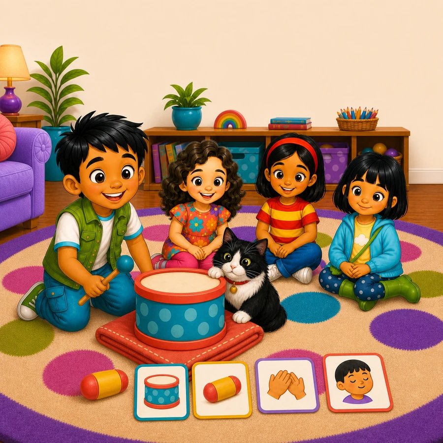 Cover art for The Too-Loud Drum Day