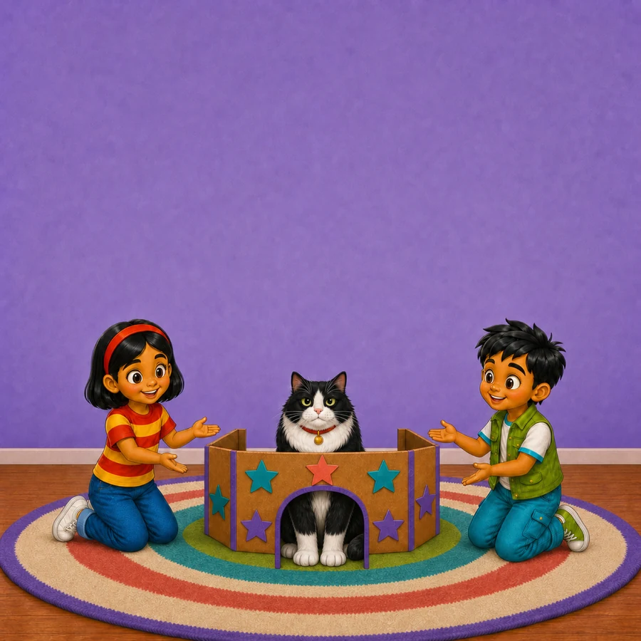 Cover art for Misty and the Cardboard Castle